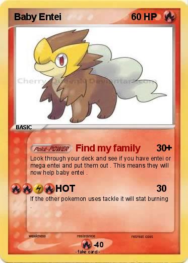 Pokemon Baby Entei