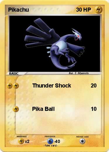 Pokemon Pikachu