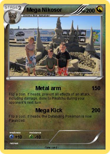 Pokemon Mega Nikosor