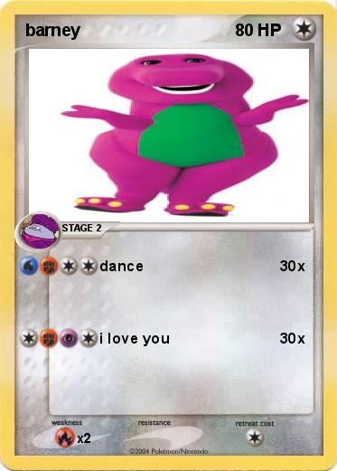 Pokemon barney