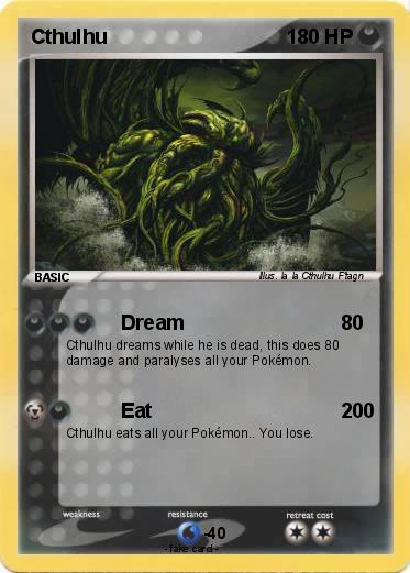 Pokemon Cthulhu