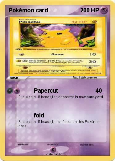 Pokemon Pokémon card
