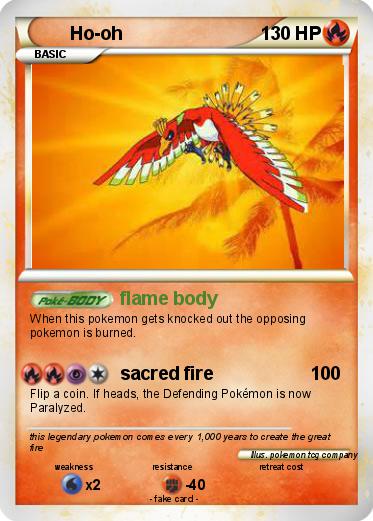 Pokemon Ho-oh