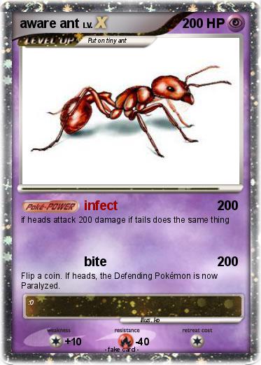 Pokemon aware ant