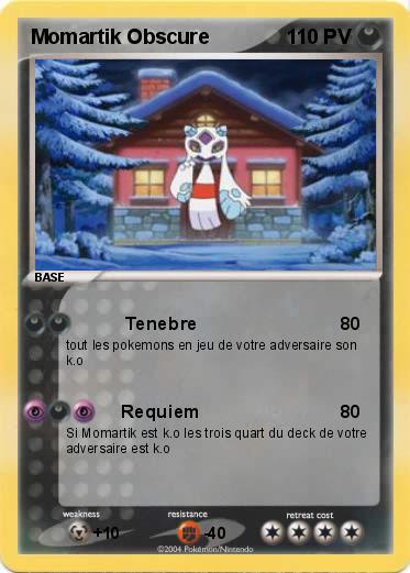 Pokemon Momartik Obscure