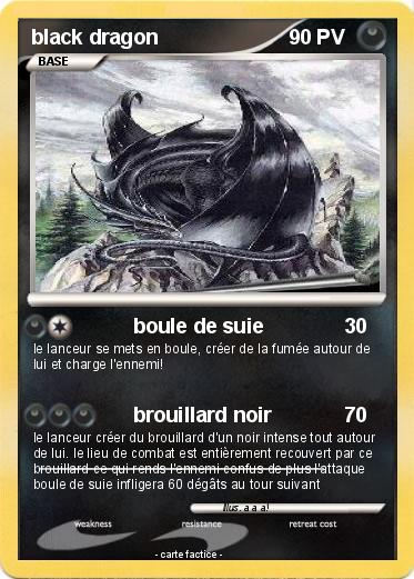 Pokemon black dragon