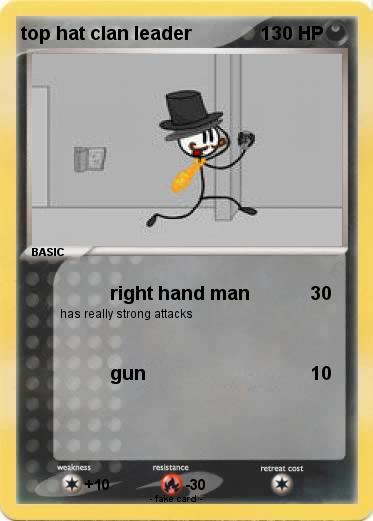 Pokemon top hat clan leader