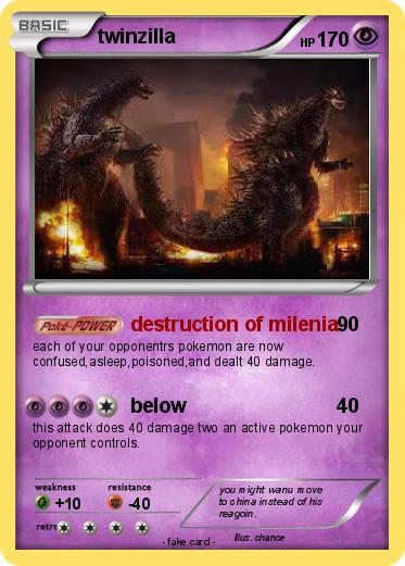 Pokemon twinzilla