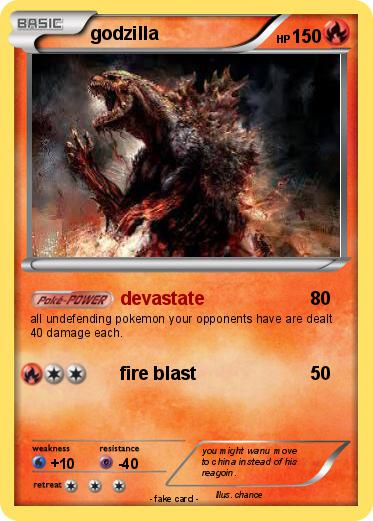 Pokemon godzilla