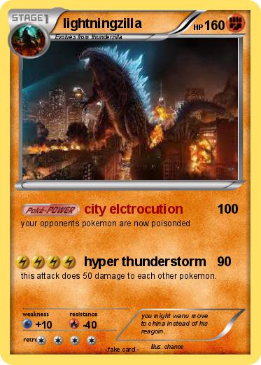 Pokemon lightningzilla