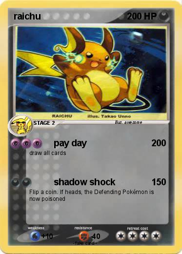 Pokemon raichu