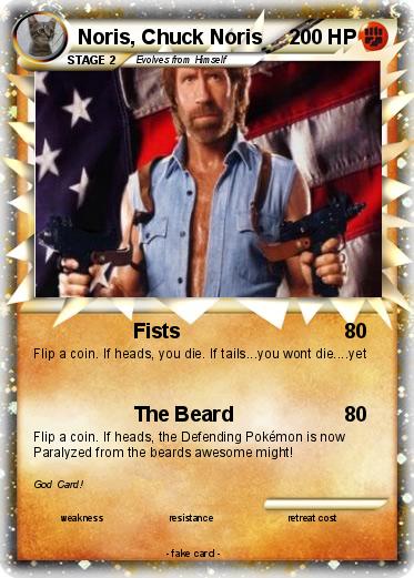 Pokemon Noris, Chuck Noris