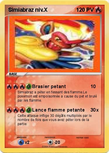 Pokemon Simiabraz niv.X