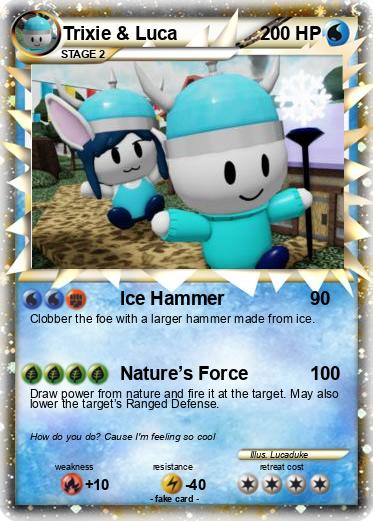 Pokemon Trixie & Luca