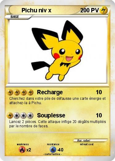 Pokemon Pichu niv x