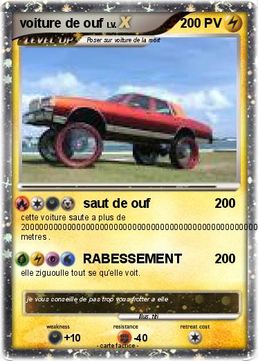 Pokemon voiture de ouf