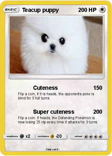 Pokemon Teacup puppy