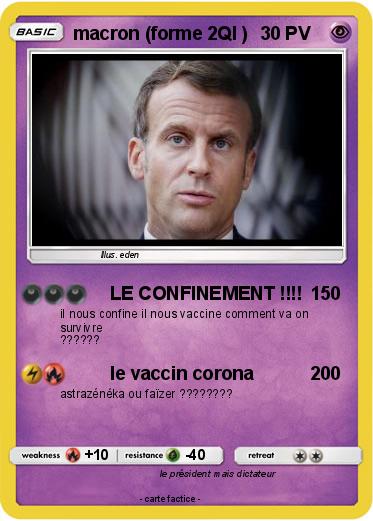 Pokemon macron (forme 2QI )