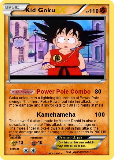 Pokemon Kid Goku