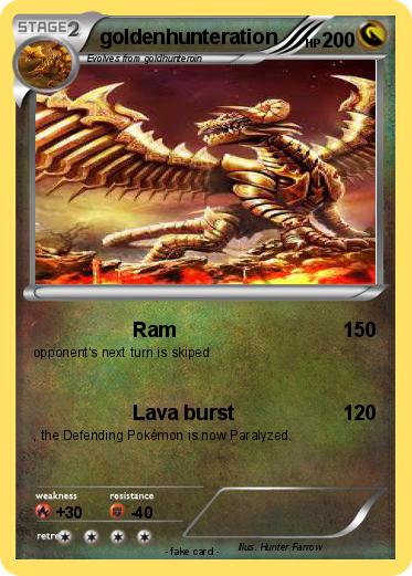 Pokemon goldenhunteration
