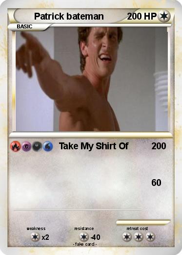 Pokemon Patrick bateman