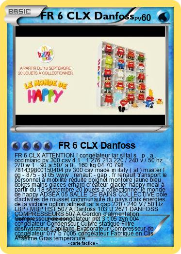 Pokemon FR 6 CLX Danfoss