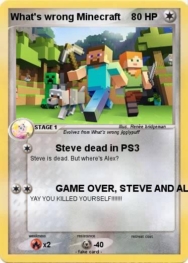 Pokemon What's wrong Minecraft