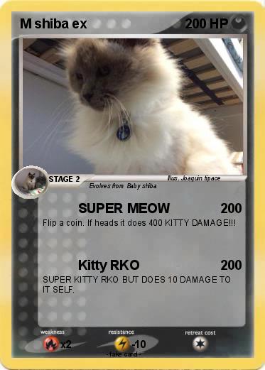 Pokemon M shiba ex