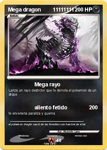 Pokemon Mega dragon        11111111