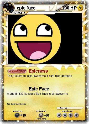 Pokemon epic face