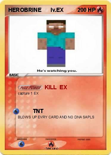 Pokemon HEROBRINE      lv.EX