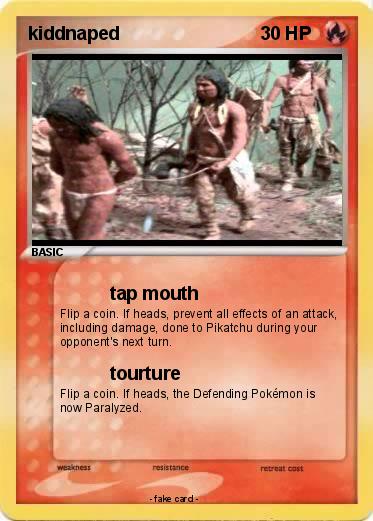 Pokemon kiddnaped