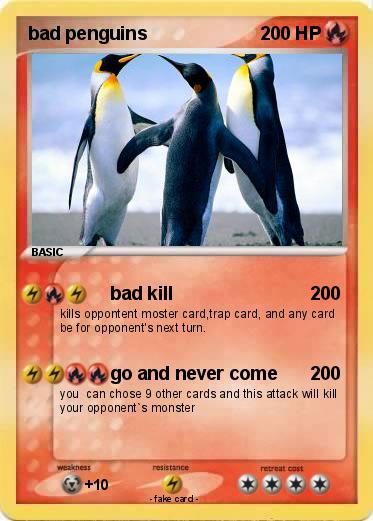 Pokemon bad penguins