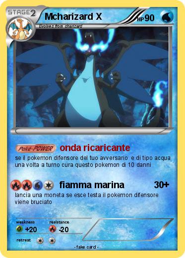 Pokemon Mcharizard X