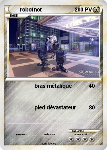 Pokemon robotnot