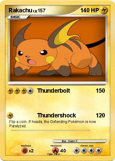 Pokemon Rakachu