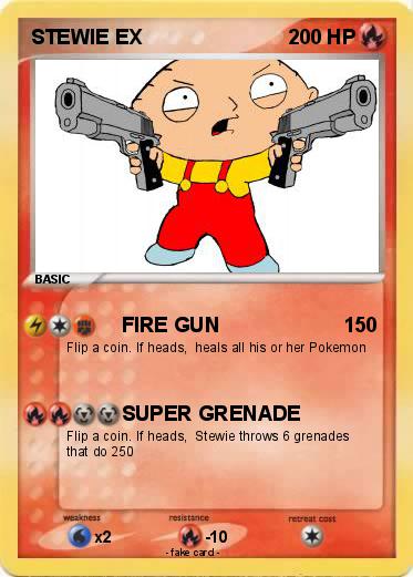 Pokemon STEWIE EX