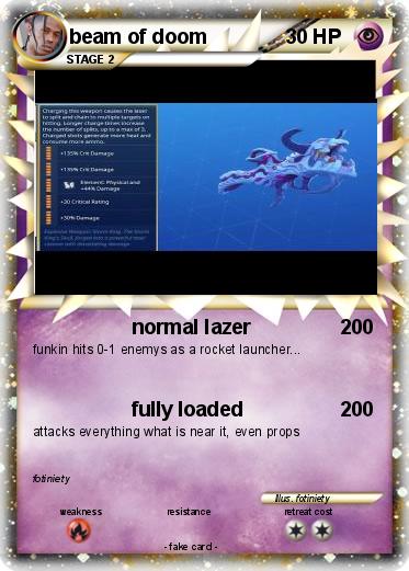 Pokemon beam of doom