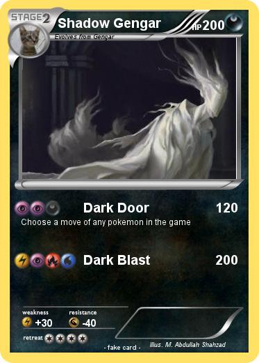 Pokemon Shadow Gengar
