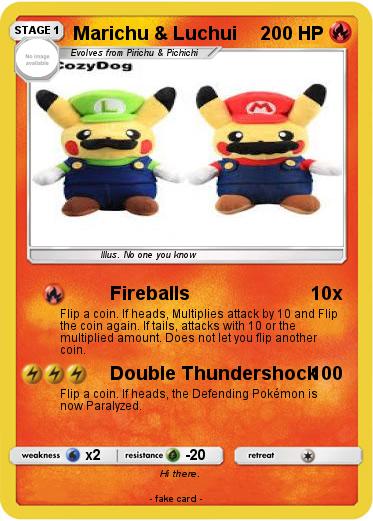 Pokemon Marichu & Luchui
