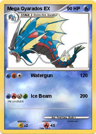 Pokemon Mega Gyarados EX