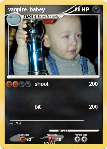 Pokemon vanpire  babey
