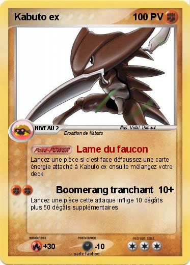 Pokemon Kabuto ex