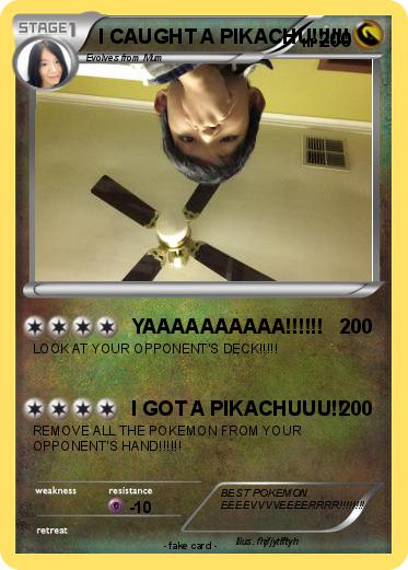 Pokemon I CAUGHT A PIKACHU!!!!!!