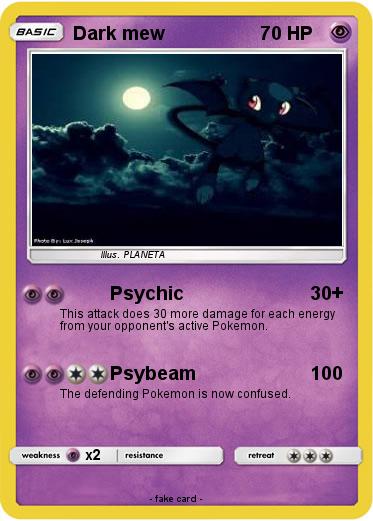 Pokemon Dark mew