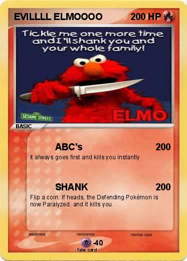 Pokemon EVILLLL ELMOOOO