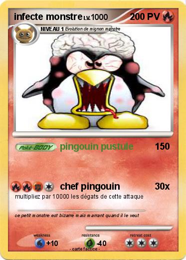 Pokemon infecte monstre