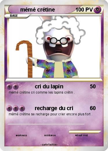 Pokemon mémé crétine