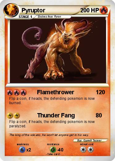 Pokemon Pyruptor