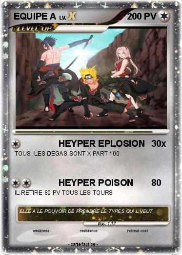 Pokemon EQUIPE A